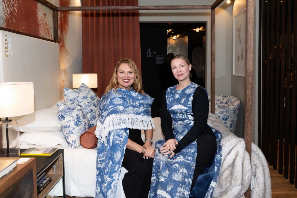 1732014959 Decorex CPT 2024 Kim Williams and Jessica Molebatsi debuting the Kim Williams RAKGADI African Toile Interior Range
