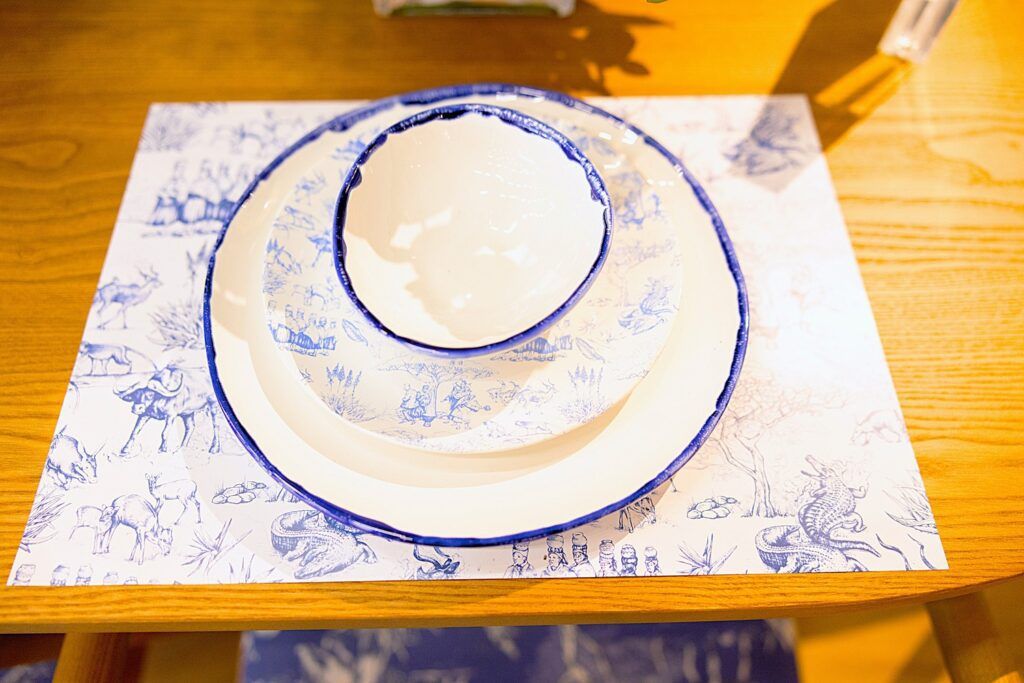 1732014989 RAKGADI African Toile selection of home de cor items incl. elegant placemats designed to instantly elevate any table setting